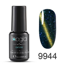 Load image into Gallery viewer, Inagla 8ML Cat Eye Series Long-lasting Gel Nail Polish Lacquer Manicure Soak Off Enamel UV Nail Polish Any1 Nail Art Design
