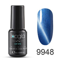 Load image into Gallery viewer, Inagla 8ML Cat Eye Series Long-lasting Gel Nail Polish Lacquer Manicure Soak Off Enamel UV Nail Polish Any1 Nail Art Design
