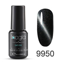 Load image into Gallery viewer, Inagla 8ML Cat Eye Series Long-lasting Gel Nail Polish Lacquer Manicure Soak Off Enamel UV Nail Polish Any1 Nail Art Design
