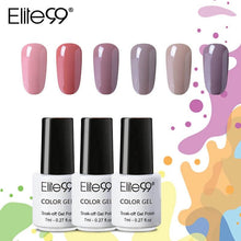 Load image into Gallery viewer, Elite99 7ML Nude Color Series Gel Nail Polish Nail Gel Polish Soak Off Nail Gel Varnish Semi Permanent Nail Art Gel Polishes
