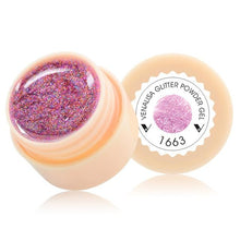Load image into Gallery viewer, VENALISA Starry Painting Gel 180 Colors 5ml CANNI Pure Color Varnish Nail Art Salon Soak Off UV LED Nail Art Design Drawing Gel

