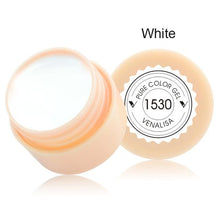 Load image into Gallery viewer, Venalisa Painting Gel 5ml CANNI Nude Red Hot Nail Art High Quality Salon Manicure 180 Color UV LED Line Drawing Painting UV Gel
