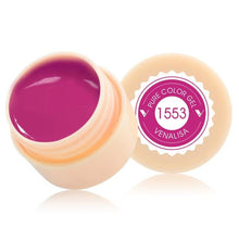 Load image into Gallery viewer, Venalisa Painting Gel 5ml CANNI Nude Red Hot Nail Art High Quality Salon Manicure 180 Color UV LED Line Drawing Painting UV Gel
