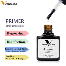 Load image into Gallery viewer, Venalisa 2019 New product nail art Acrylic no-acid primer without acid base coat nail polishes gel lacquer varnish desiccant gel
