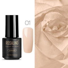 Load image into Gallery viewer, ROSALIND 7ML UV Gel Varnish Nail Polish Set For Manicure Gellak Semi Permanent Hybrid Nails Art Off Prime White gel nail polish

