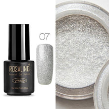Load image into Gallery viewer, ROSALIND 7ML UV Gel Varnish Nail Polish Set For Manicure Gellak Semi Permanent Hybrid Nails Art Off Prime White gel nail polish

