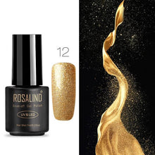 Load image into Gallery viewer, ROSALIND 7ML UV Gel Varnish Nail Polish Set For Manicure Gellak Semi Permanent Hybrid Nails Art Off Prime White gel nail polish
