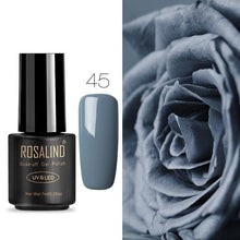 Load image into Gallery viewer, ROSALIND 7ML UV Gel Varnish Nail Polish Set For Manicure Gellak Semi Permanent Hybrid Nails Art Off Prime White gel nail polish
