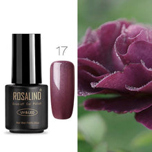 Load image into Gallery viewer, ROSALIND 7ML UV Gel Varnish Nail Polish Set For Manicure Gellak Semi Permanent Hybrid Nails Art Off Prime White gel nail polish
