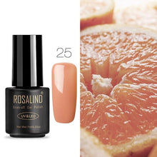 Load image into Gallery viewer, ROSALIND 7ML UV Gel Varnish Nail Polish Set For Manicure Gellak Semi Permanent Hybrid Nails Art Off Prime White gel nail polish
