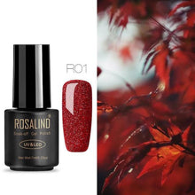 Load image into Gallery viewer, ROSALIND 7ML UV Gel Varnish Nail Polish Set For Manicure Gellak Semi Permanent Hybrid Nails Art Off Prime White gel nail polish

