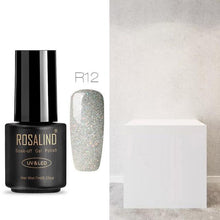 Load image into Gallery viewer, ROSALIND 7ML UV Gel Varnish Nail Polish Set For Manicure Gellak Semi Permanent Hybrid Nails Art Off Prime White gel nail polish
