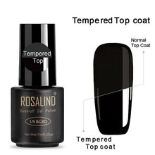 Load image into Gallery viewer, ROSALIND 7ML UV Gel Varnish Nail Polish Set For Manicure Gellak Semi Permanent Hybrid Nails Art Off Prime White gel nail polish
