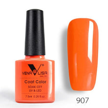 Load image into Gallery viewer, New Free Shipping Nail Art Design Manicure Venalisa 60Color 7.5Ml Soak Off Enamel Gel Polish UV Gel Nail Polish Lacquer Varnish
