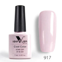 Load image into Gallery viewer, New Free Shipping Nail Art Design Manicure Venalisa 60Color 7.5Ml Soak Off Enamel Gel Polish UV Gel Nail Polish Lacquer Varnish
