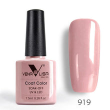 Load image into Gallery viewer, New Free Shipping Nail Art Design Manicure Venalisa 60Color 7.5Ml Soak Off Enamel Gel Polish UV Gel Nail Polish Lacquer Varnish
