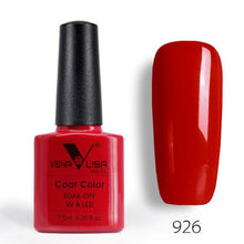 Load image into Gallery viewer, New Free Shipping Nail Art Design Manicure Venalisa 60Color 7.5Ml Soak Off Enamel Gel Polish UV Gel Nail Polish Lacquer Varnish
