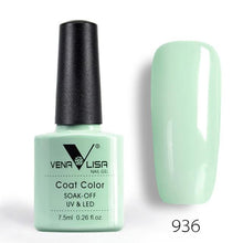 Load image into Gallery viewer, New Free Shipping Nail Art Design Manicure Venalisa 60Color 7.5Ml Soak Off Enamel Gel Polish UV Gel Nail Polish Lacquer Varnish
