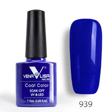 Load image into Gallery viewer, New Free Shipping Nail Art Design Manicure Venalisa 60Color 7.5Ml Soak Off Enamel Gel Polish UV Gel Nail Polish Lacquer Varnish
