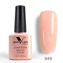 Load image into Gallery viewer, New Free Shipping Nail Art Design Manicure Venalisa 60Color 7.5Ml Soak Off Enamel Gel Polish UV Gel Nail Polish Lacquer Varnish
