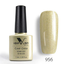 Load image into Gallery viewer, New Free Shipping Nail Art Design Manicure Venalisa 60Color 7.5Ml Soak Off Enamel Gel Polish UV Gel Nail Polish Lacquer Varnish
