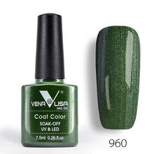 Load image into Gallery viewer, New Free Shipping Nail Art Design Manicure Venalisa 60Color 7.5Ml Soak Off Enamel Gel Polish UV Gel Nail Polish Lacquer Varnish
