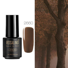 画像をギャラリービューアに読み込む, ROSALIND Gel Varnish Nail Polish UV Hybrid Nail Art Manicure Nails Extensions 7ML Vernis Semi Permanent primer gel nail polish
