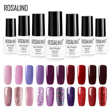 Load image into Gallery viewer, ROSALIND Gel Polish Set For Manicure Semi Permanent  Hybrid Nails Gel For Nail Base Soak Off  Primer 2019 Top Base Coat Lacquer

