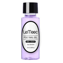 Load image into Gallery viewer, LEMOOC 20ml Nail Extension UV Gel Poly Builder Gel Liquid Slip Solution and Painless Acrylic Nail Art Manicure Tools 1 Bottle

