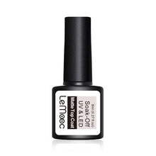 Load image into Gallery viewer, LEMOOC  8ml Gel Nail Polish Pure Colors Nail Gel 25 Colors Soak Off UV Gel  Nail Art Manicure Nail Lacquer Black Gel Polish
