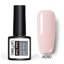 Load image into Gallery viewer, LEMOOC Gel Nail Polish 186 Pure Colors 8ml Soak Off UV Gel Nail Gel Polish Cosmetics Nail Art Manicure Nails Gel Polish
