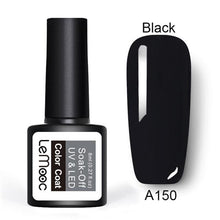 Load image into Gallery viewer, LEMOOC Gel Nail Polish 186 Pure Colors 8ml Soak Off UV Gel Nail Gel Polish Cosmetics Nail Art Manicure Nails Gel Polish
